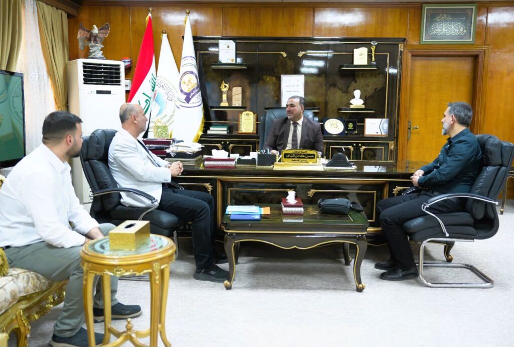 President of Al-Muthanna University Receives a Number of Lebanese Students under the “Study in Iraq” Initiative